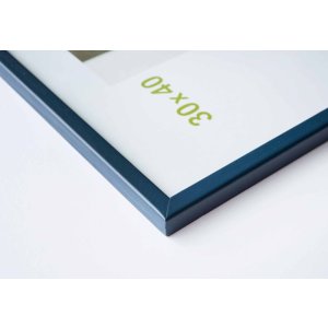 Nielsen Holzrahmen Zoom 21x30 cm dunkelblau DIN A4 Urkundenrahmen