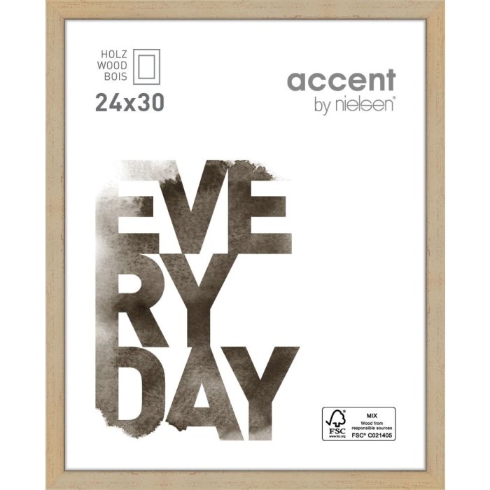 Nielsen Holzrahmen Zoom 24x30 cm gold