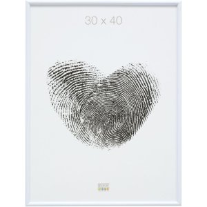Kunststoffrahmen S011 13x18 cm weiss