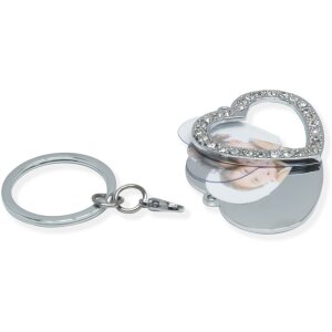 Schlüsselanhänger herzförmig