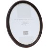 Kunststoffrahmen S100 oval 18x24 cm schwarz