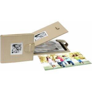 Deknudt Einsteckalbum 24 Fotos 6x8 cm beige