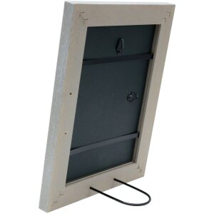 Deknudt Holzrahmen S49B grau-beige gemalt 40x50 cm