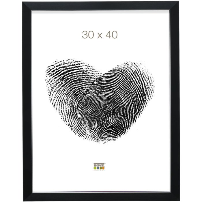 Kunststoffrahmen S41VH2 schwarz 20x30 cm