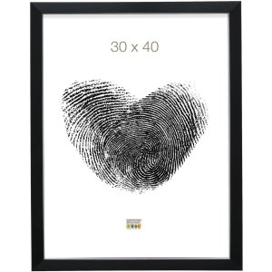 Kunststoffrahmen S41VH2 schwarz 40x40 cm