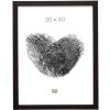Kunststoffrahmen S41VH4 mahagoni 30x45 cm