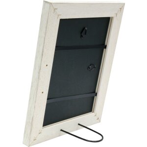 Deknudt Holzrahmen S49B weiß gemalt 15x15 cm