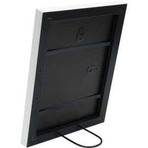 Deknudt Kunststoffrahmen S41VF1 weiß Struktur 13x18 cm