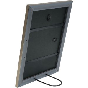 Kunststoffrahmen S42JD 15x15 cm silber