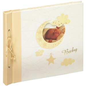 Walther Babyalbum Bambini 28x25 cm 60 weiße Seiten...