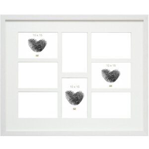 Deknudt Fotogalerie S41VF1 Weiß Struktur 8 Fotos...