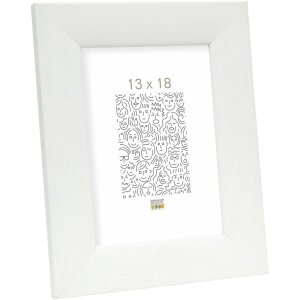 Holzrahmen S53G weiß 15x20 cm