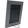 Deknudt Holzrahmen S53G Grau 15x20 cm breites Profil Normalglas MDF-Rückwand