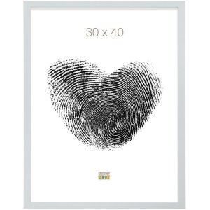 Deknudt MDF Holzrahmen S44C 18x24 cm silber