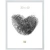 Deknudt MDF Holzrahmen S44C 40x50 cm silber