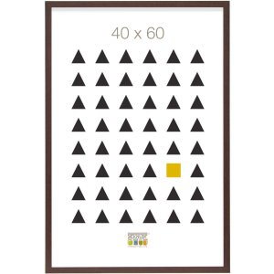 Deknudt MDF Holzrahmen S44C 13x18 cm dunkelbraun