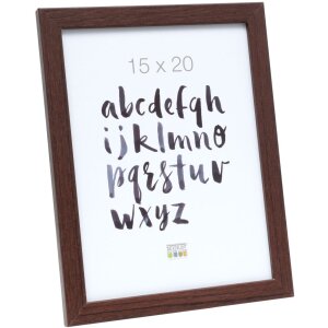 Deknudt MDF Holzrahmen S44C 30x40 cm dunkelbraun
