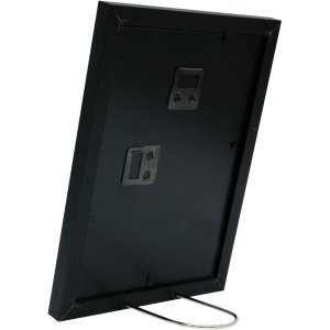 Deknudt MDF Holzrahmen S44C 10x15 cm schwarz Hoch- und Querformataufhängung