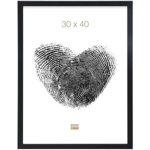 Deknudt MDF Holzrahmen S44C 20x30 cm schwarz Blockprofil Aufsteller