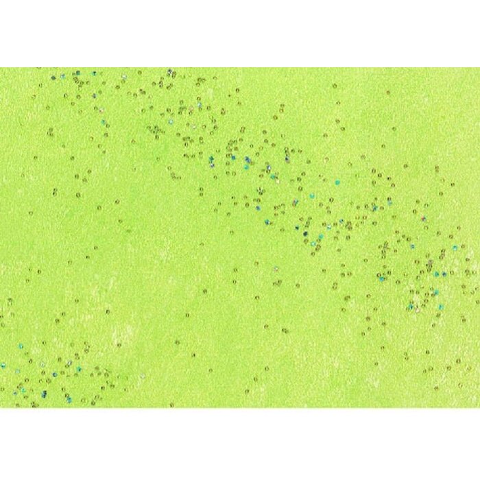 Artebene Papierbogen 50x70 cm Glittervlies Lime 80g Bastelpapier