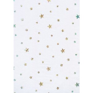 Artebene Papierbogen 50x70 cm Stern Vlies Weiß...