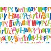 Artebene Papierbogen 50x70 cm Happy Birthday multic.