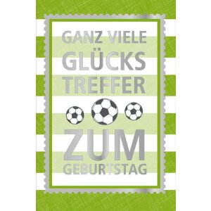 Artebene Karte Geburtstag Glückstreffer