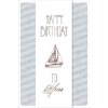 ARTEBENE Karte Birthday Segelboot Motivkarte mit Umschlag Standardgröße