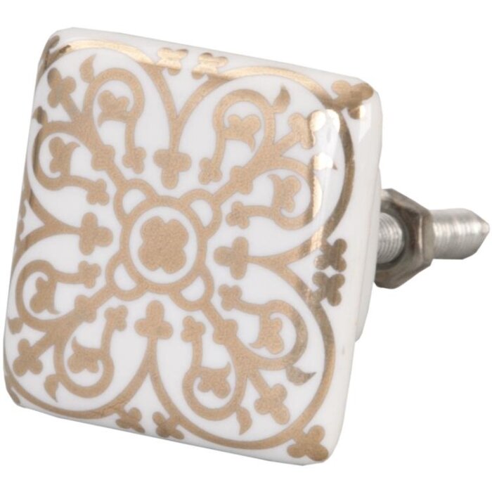 Oriental auriu alb 3,5 cm (61885)