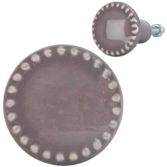 Punkte aubergine (63428)