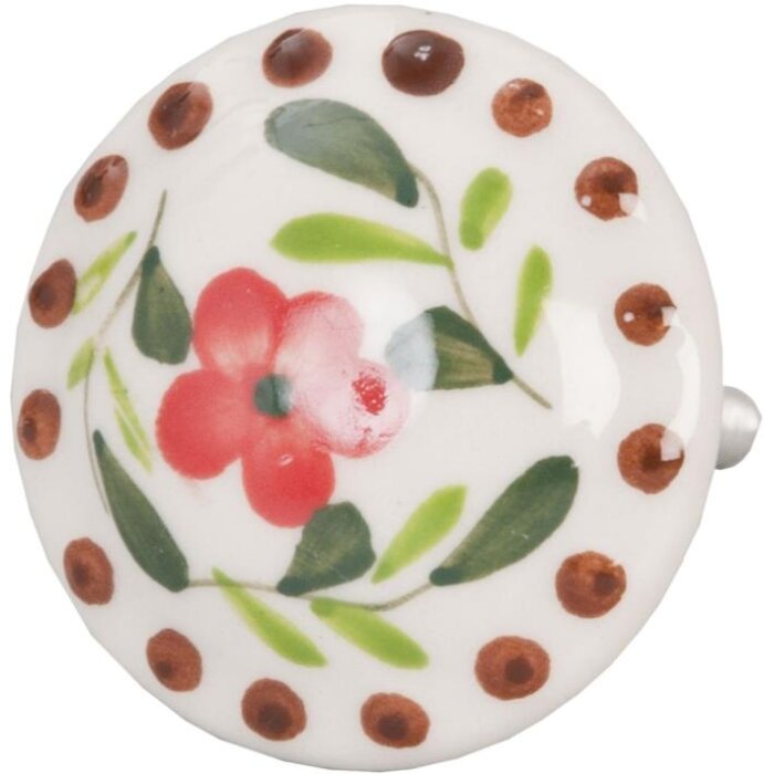 Motiv floare roșu (61860)