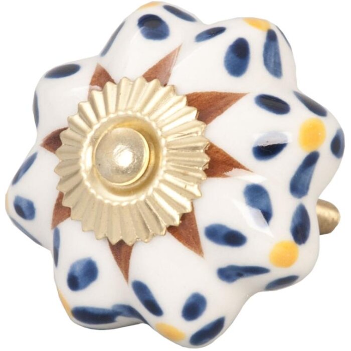 Decor albastru maro (61854)