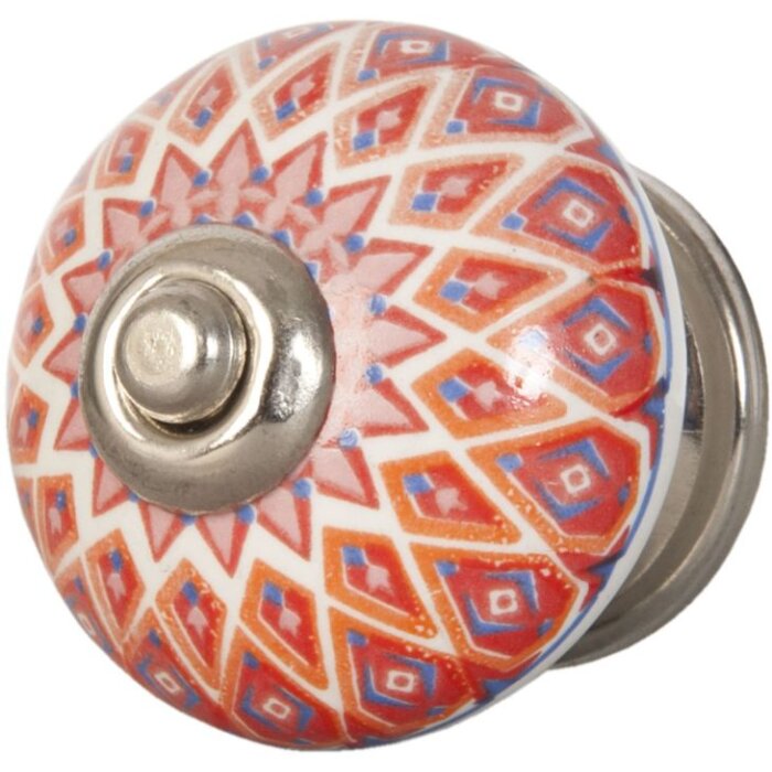 Mandala roșu portocaliu (62562)