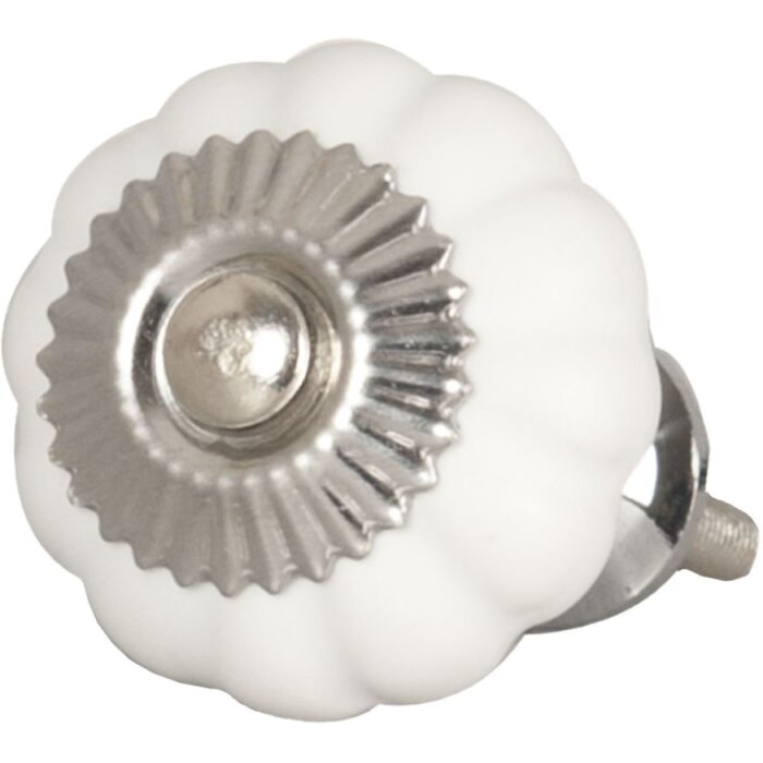 Argintiu alb simplu (62551)